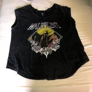 Disney Parks Maleficent Sleeveless Shirt